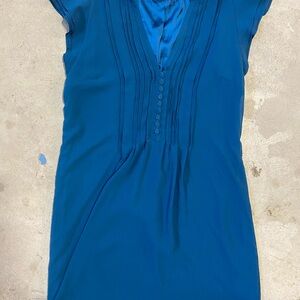 Mango Blue Mini Dress